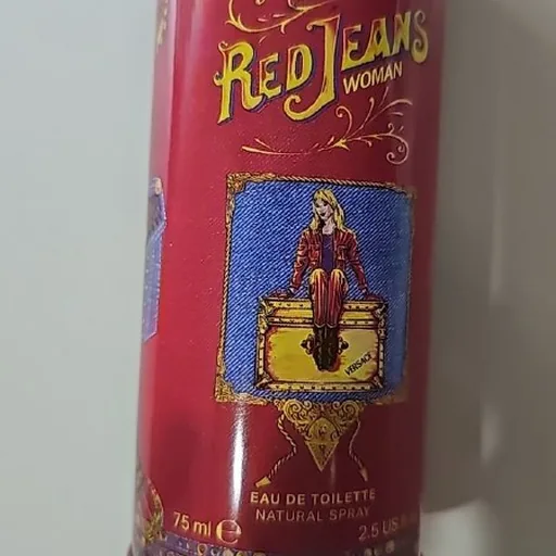 Versace Red Jeans Woman