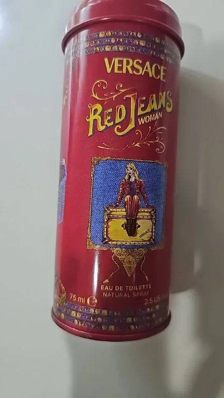 Versace Red Jeans Woman