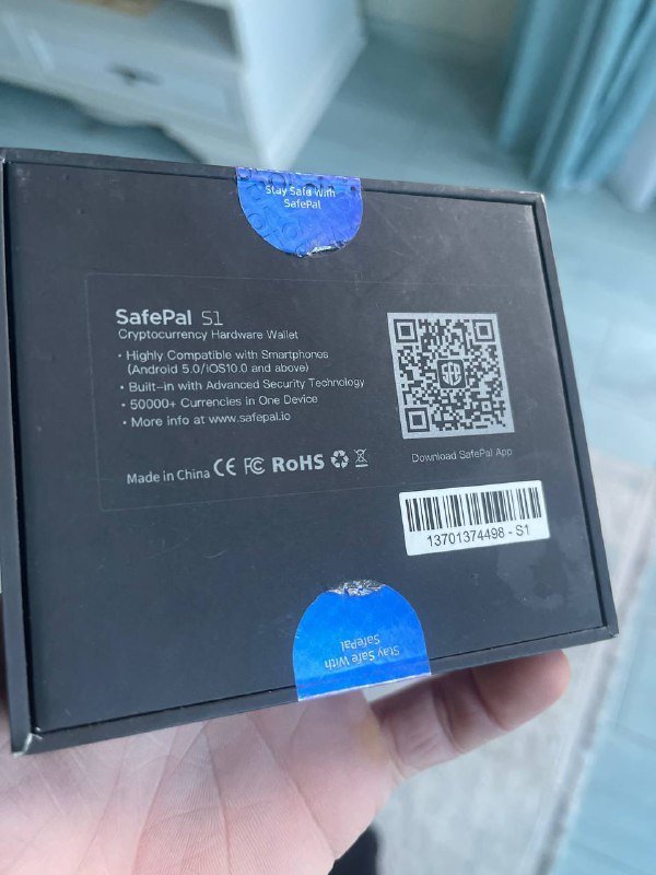 Аппаратный оффлайн криптокошелек SafePal S1