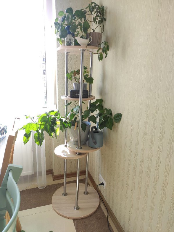 Кресло для динамического рабочего места, подставки для цветов 2