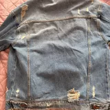 Удлиненная джинсовка Zara 5
