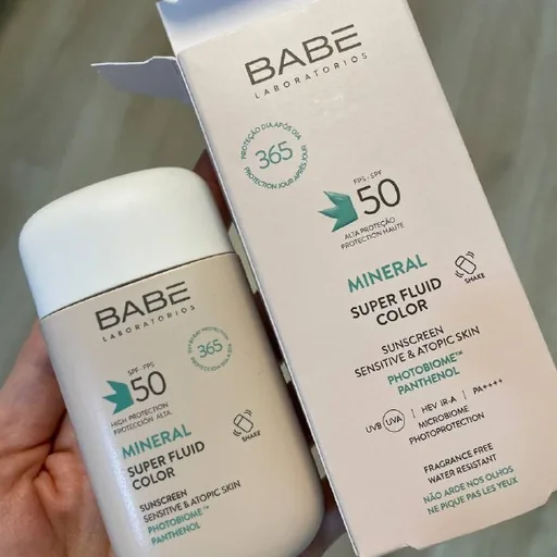 BABE tinted sunscreen fluid