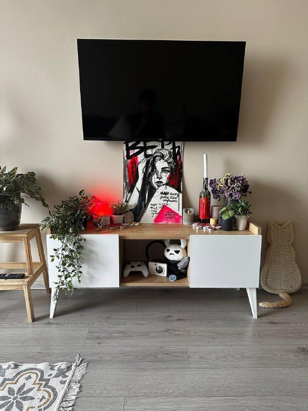 2-комнатная квартира, 1 спальня, балкон, кондиционер, стиральная машина