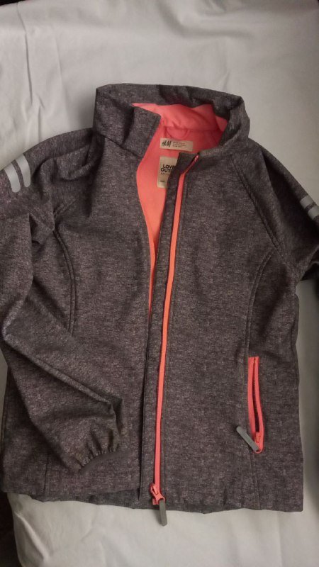 Куртка зеленая теплая 122-128 см 4