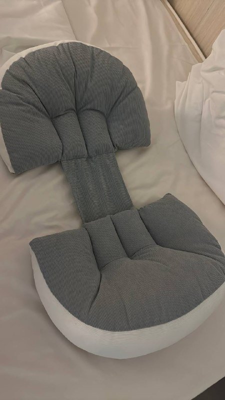 Подушка для беременных на липучке с валиком под спину