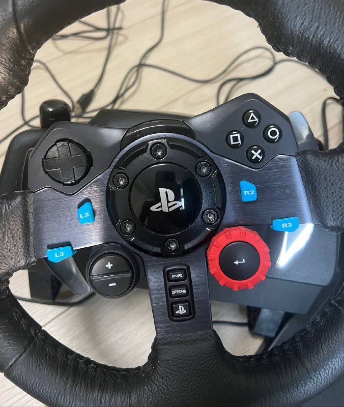 Logitech G29 Black руль педали 3