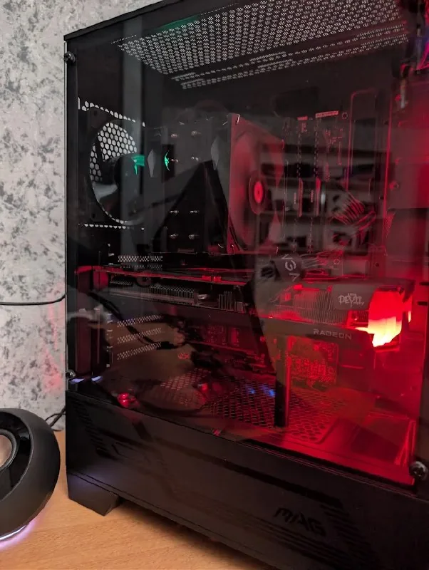 სათამაშო კომპიუტერი Ryzen 7 5800X RX 6700XT 32GB 1TB 1