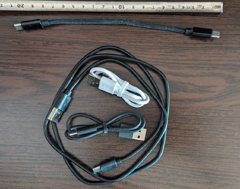 Кабели USB Type C и Type A 2