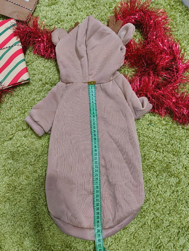 Новогодняя кофта для собаки или кота 3