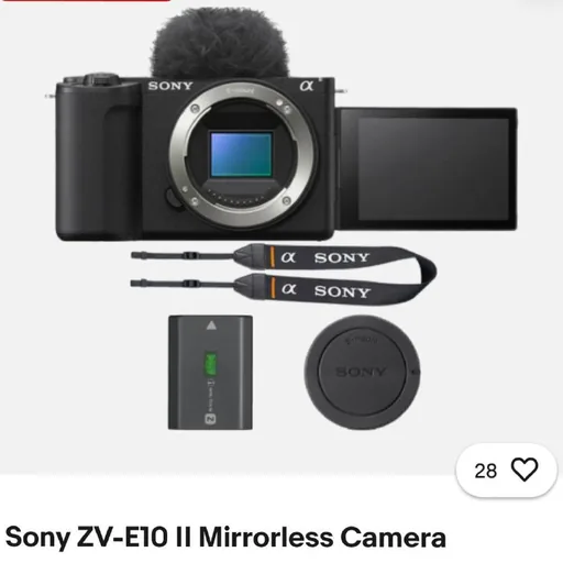 Sony ZV-E10 II камера