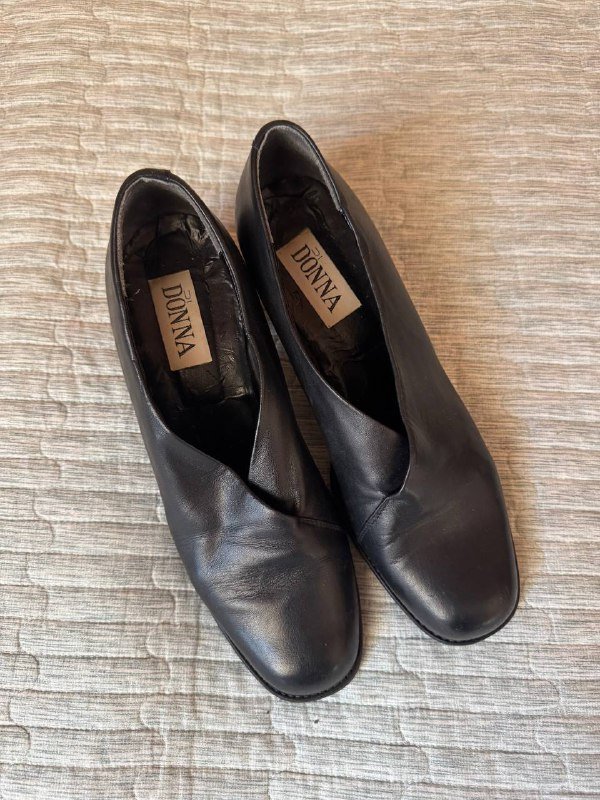 Кожаные туфли женские бу 2