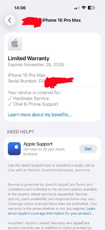 Apple iPhone 16 Pro Max черный титан 256 ГБ 5