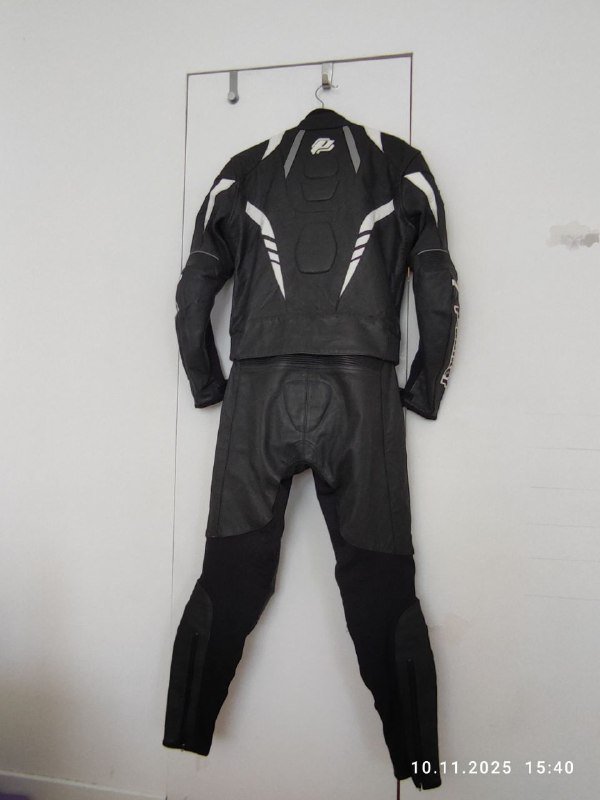 Немецкий кожаный мотокомбинезон Probiker PRX-11, размер 50 5