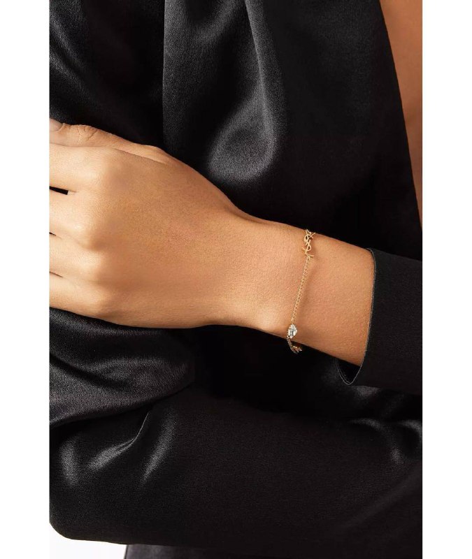 Оригинальный браслет Saint Laurent с шармом Opyum Heart