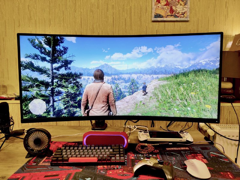 Монитор Xiaomi Mi Curved Gaming Monitor 34 3