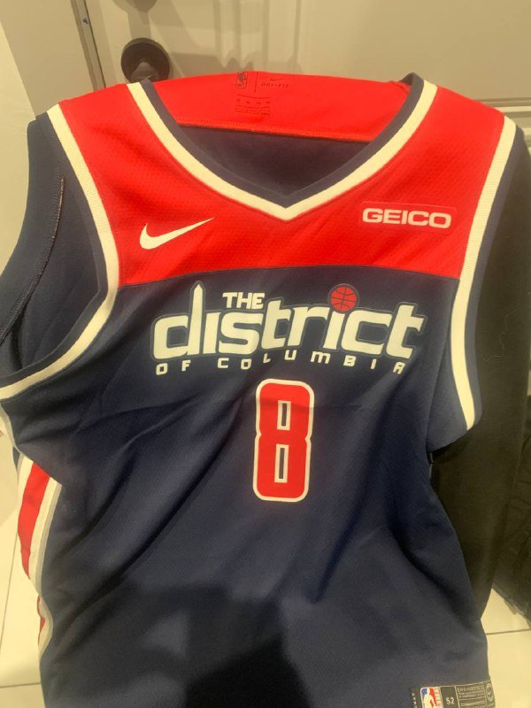 темно-синяя футболка Nike Washington Wizards Rui Hachimura XL