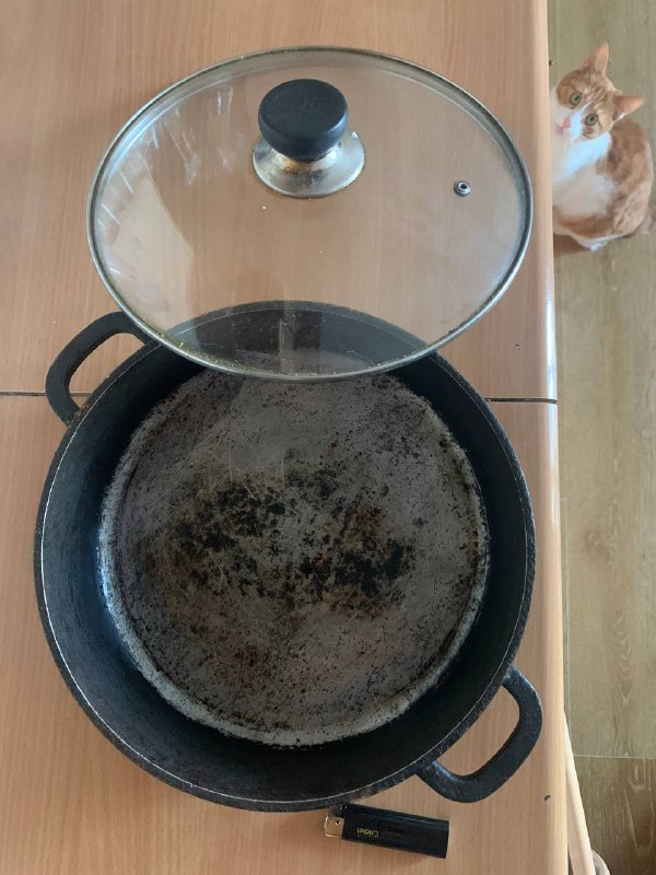 Б/у сковородки с крышками