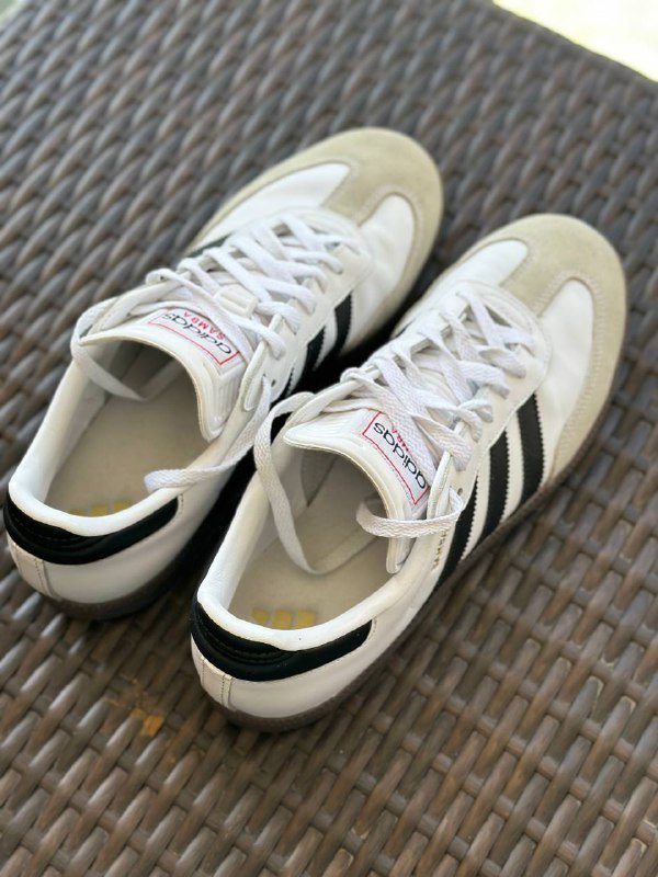 Кеды Adidas Samba OG бело-черные размер 43 1/3 2