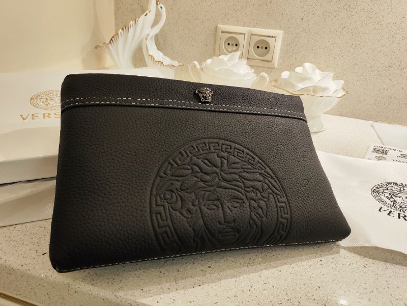 Клатч Versace черный оригинал