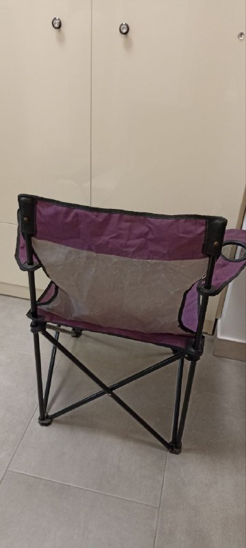 Кресло кемпинговое с подлокотниками и подстаканником 3
