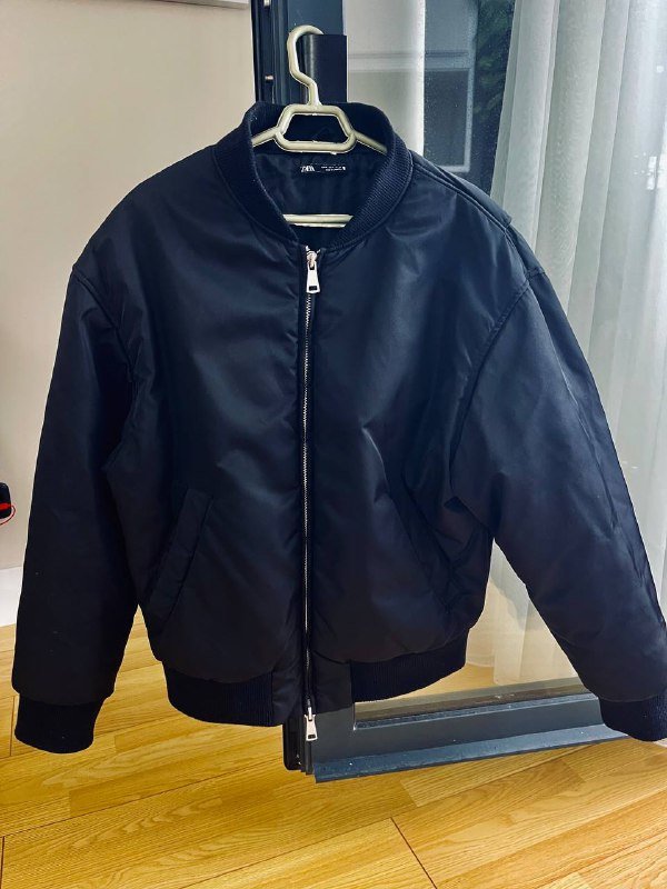 Мужской бомбер Zara размер М оверсайз