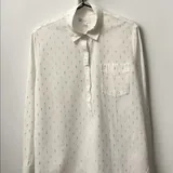 Белая женская рубашка GAP 1