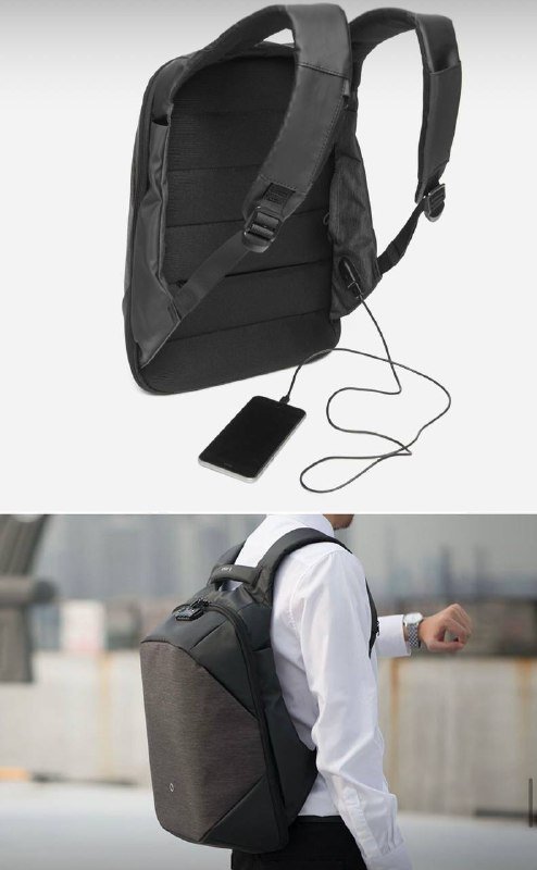 Korin ClickPack анти кража рюкзак для ноутбука 4