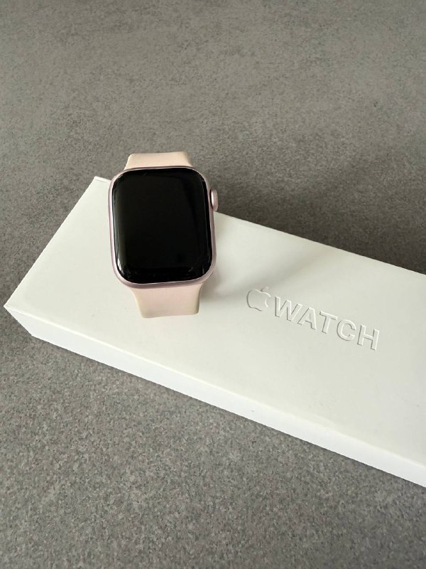 Apple Watch 9 42 мм розовый 1