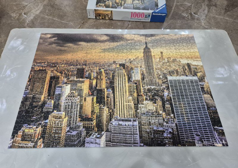 Пазл-квест Ravensburger 1000 элементов Grand New York 2