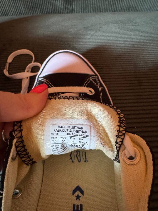 Кроссовки converse черные 4