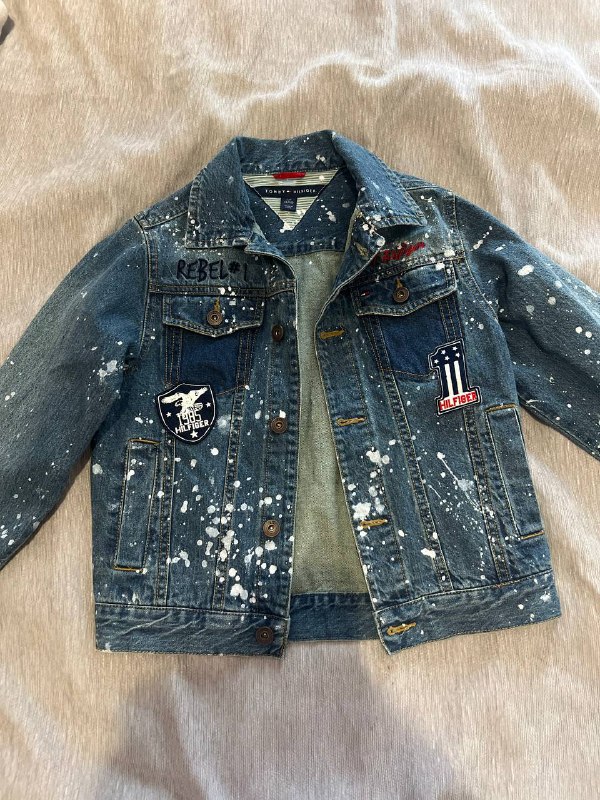 Джинсовая куртка на мальчика 8/10 лет 2