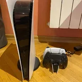 Монитор Dell S3225QC, PlayStation 5, микроволновка Toshiba, микрофон Blue Yeti X, клавиатура Bloody 4