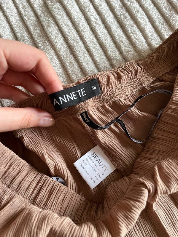 летний костюм штаны и накидка оверсайз Annette