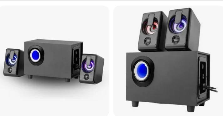 Колонки с сабвуфером, кофемолка, напольные весы, мышь беспроводная