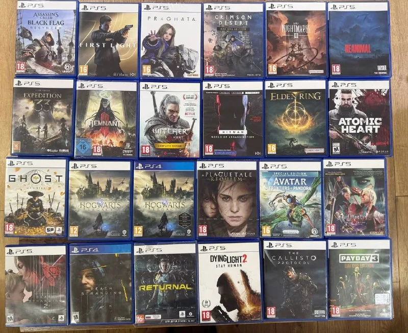 Игры и диски PlayStation Xbox PS4 PS5 1