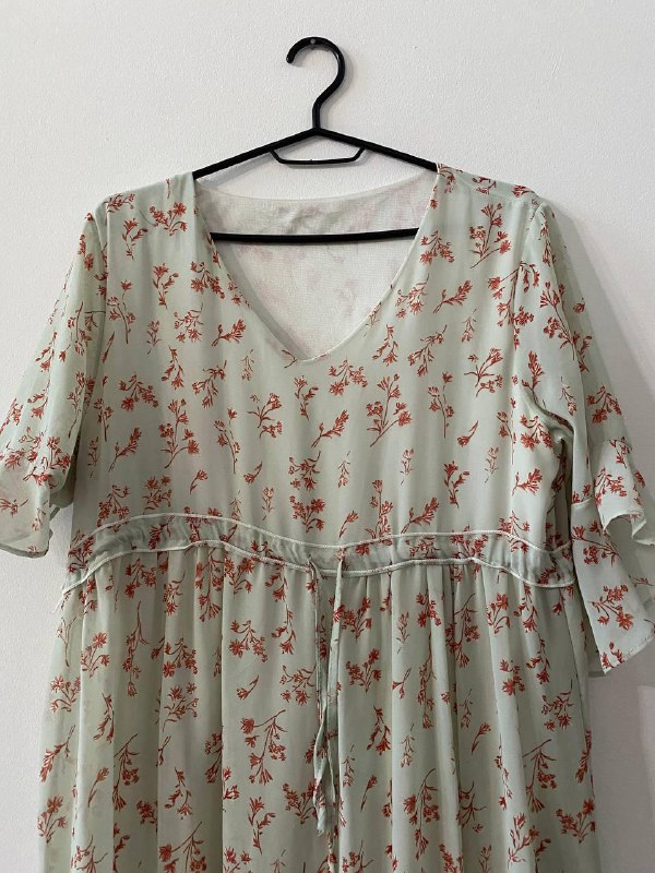 Легкое платье в цветочек 2