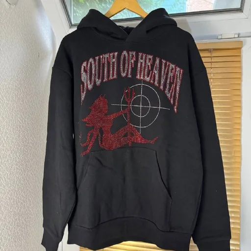 Худи со стразами South of Heaven
