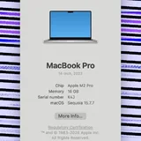 MacBook Pro 14" 2023 M2 Pro 16GB RAM 512GB SSD 2