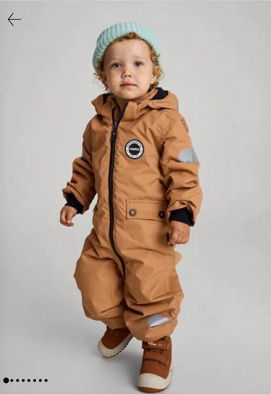 Комбинезон Reima, флисовый комбинезон, бодик с экскаватором