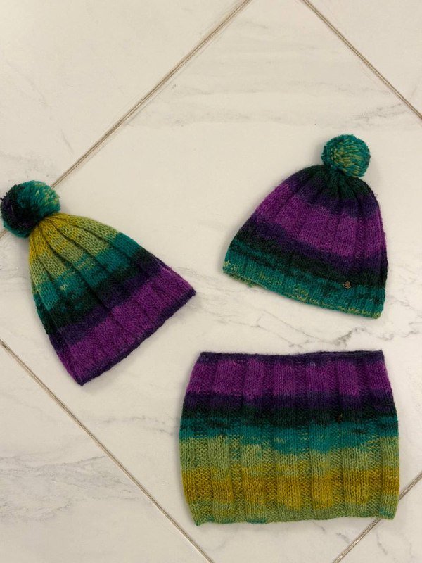 Шапки и снуд ручной работы 1