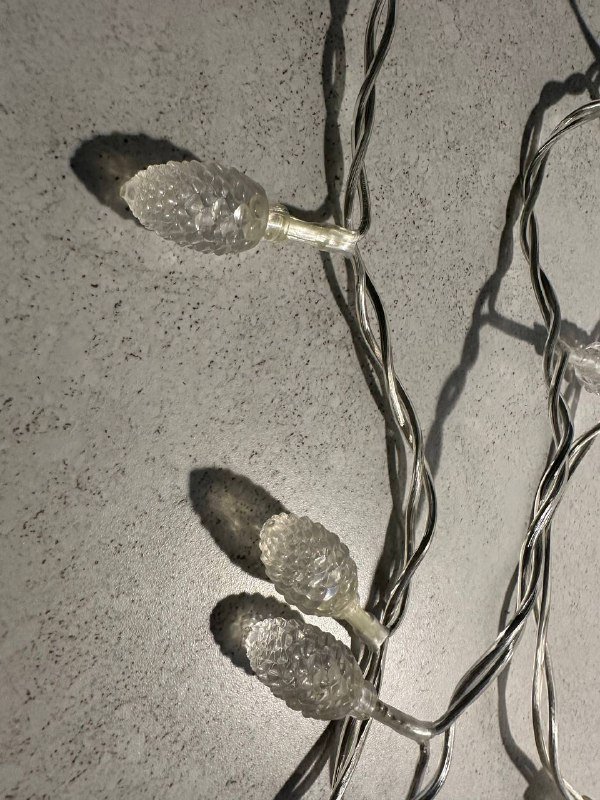 Гирлянда шишки 3