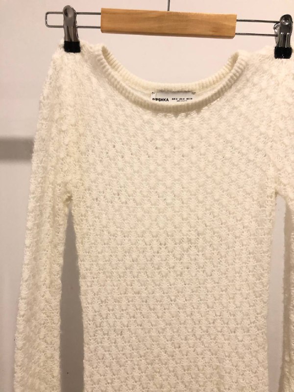 Кружевное платье Bershka белое s-m 2