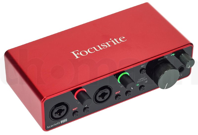 Аудиокарта Focusrite Scarlett Solo 2i2 3rd Gen