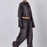Велюровый костюм oversize 4