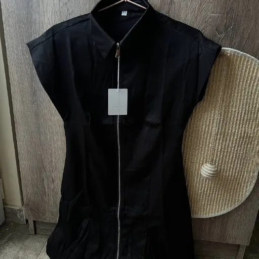 Черное платье XS
