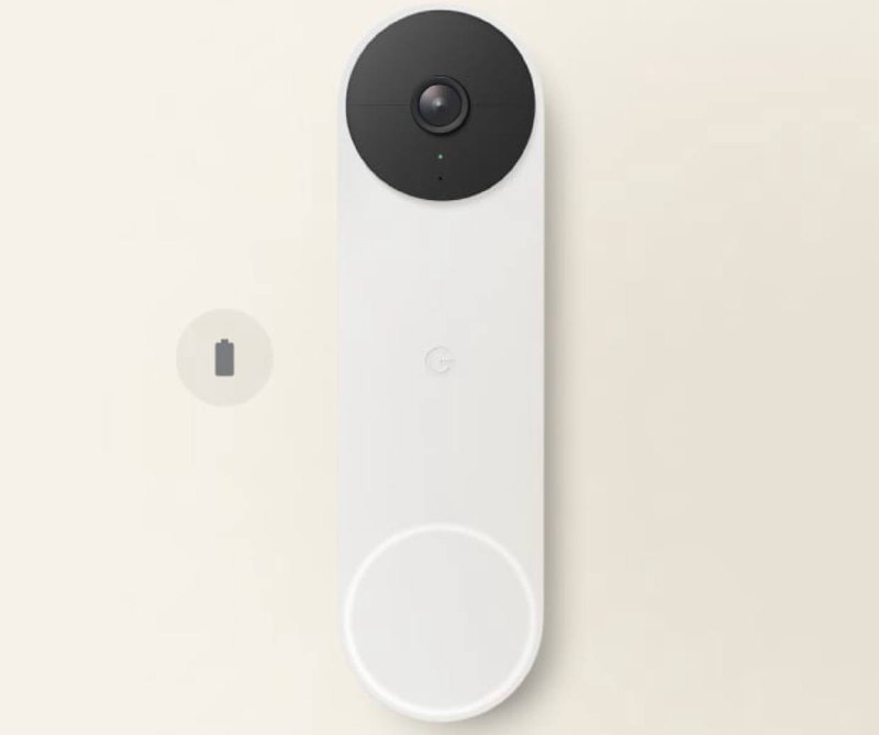 Google Nest Doorbell Battery умный видеозвонок 5