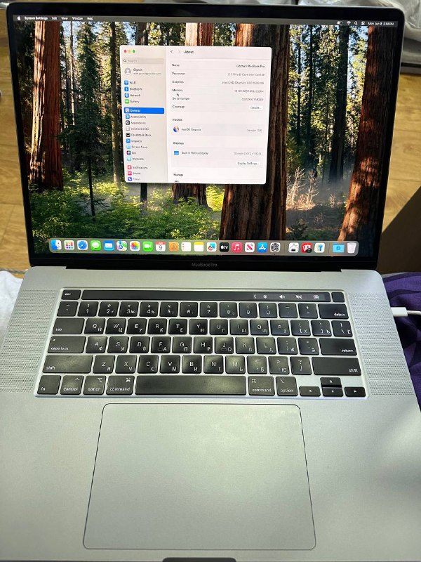 MacBook Pro 16 2019 i9 16/1TB 3