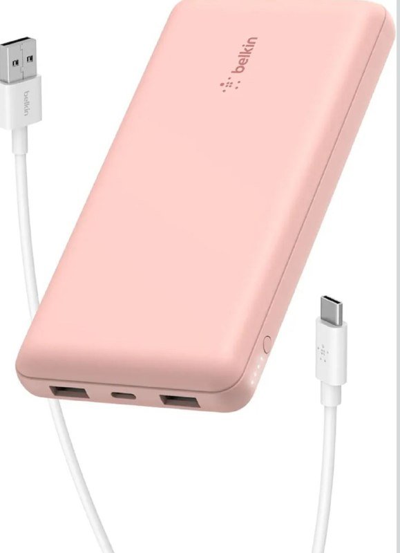 Павербанк Belkin 10000 розовый новый