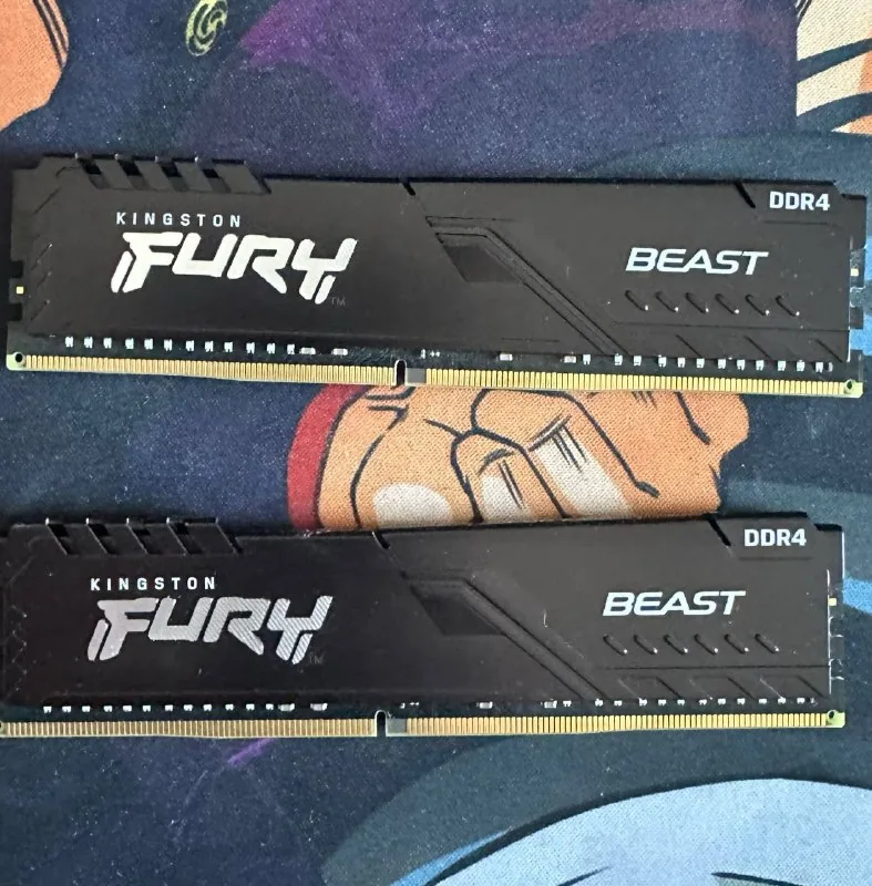 оперативная память Kingston Fury Beast 32 Gb DDR4 3200 Мгц
