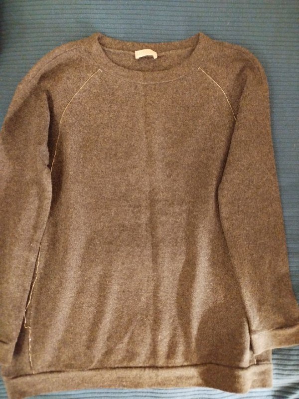 Кашемировый свитер Brunello Cucinelli серый 42-46р